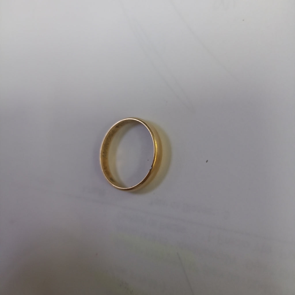 ARGOLLA ORO 18 K 1.9 GRMS (SEMINUEVO)