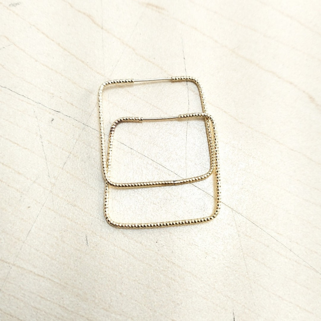 ARRACADAS PAR ORO 14 K 1,60 GRMS (SEMINUEVO)