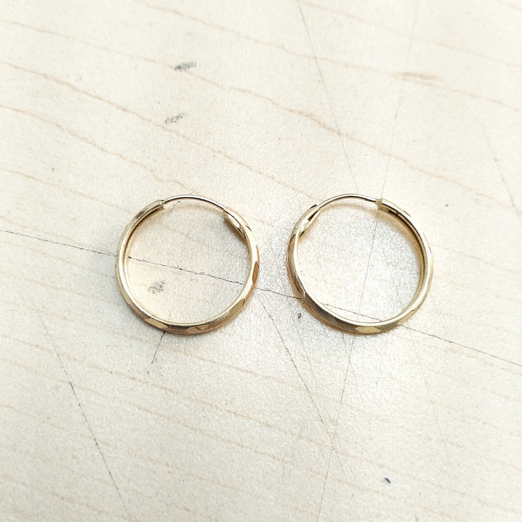 ARRACADAS PAR ORO 14 K 1,70 GRMS (SEMINUEVO)