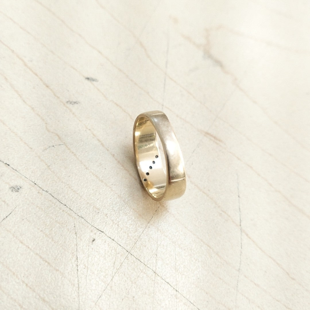 ARGOLLA ORO 14 K 4.1 GRMS (SEMINUEVO)