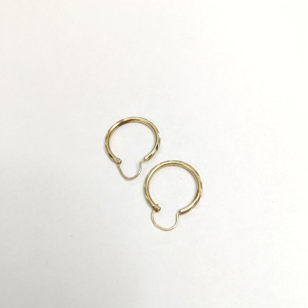 ARRACADAS PAR ORO 10 K 0,90 GRMS (SEMINUEVO)