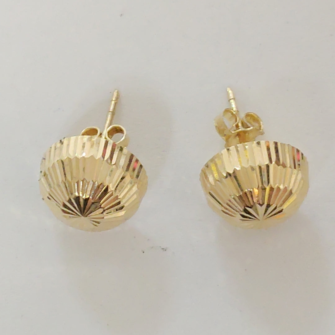 BROQUELES PAR ORO 14 K 1 GRMS (SEMINUEVO)