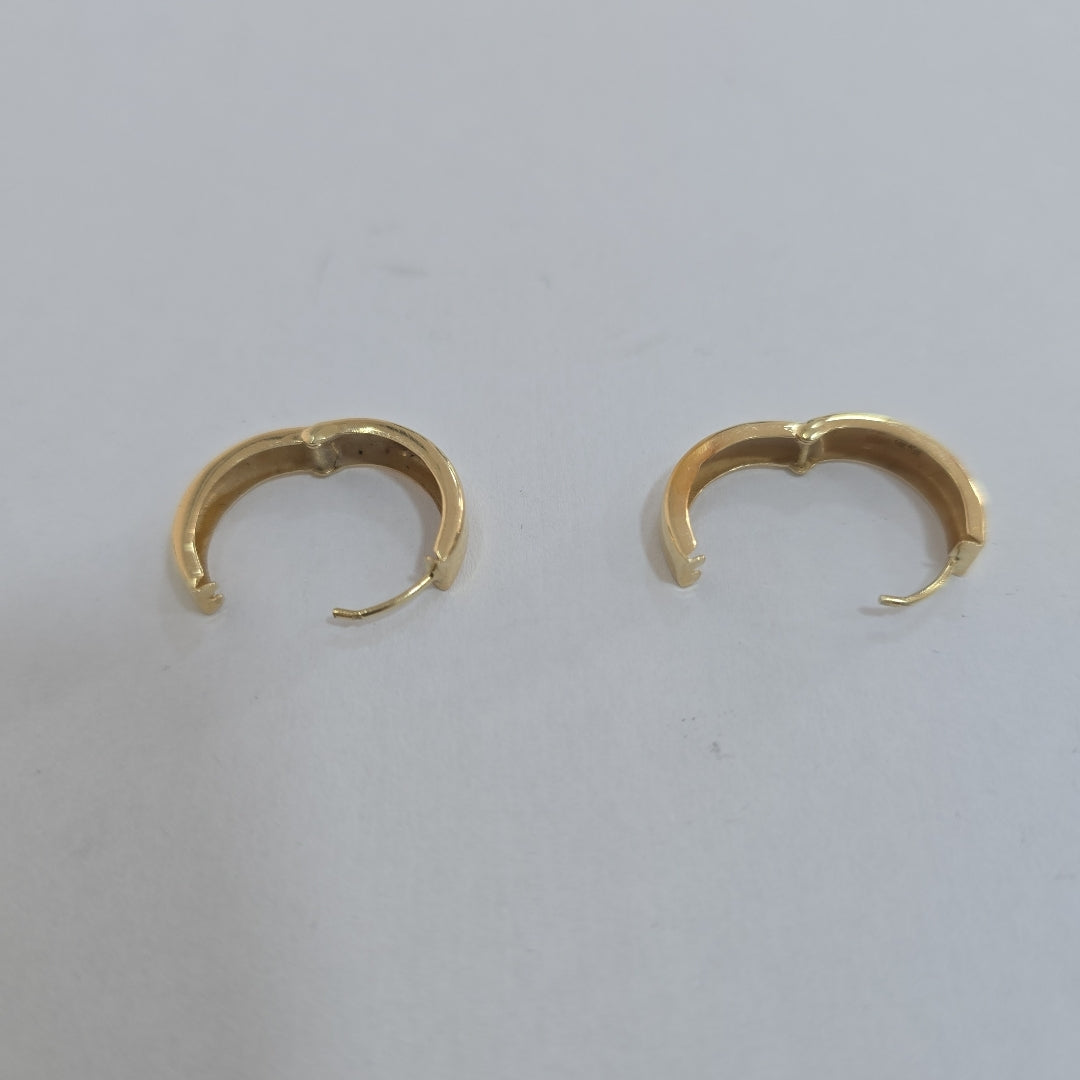 ARRACADAS PAR ORO 14 K 2.5 GRMS (SEMINUEVO)