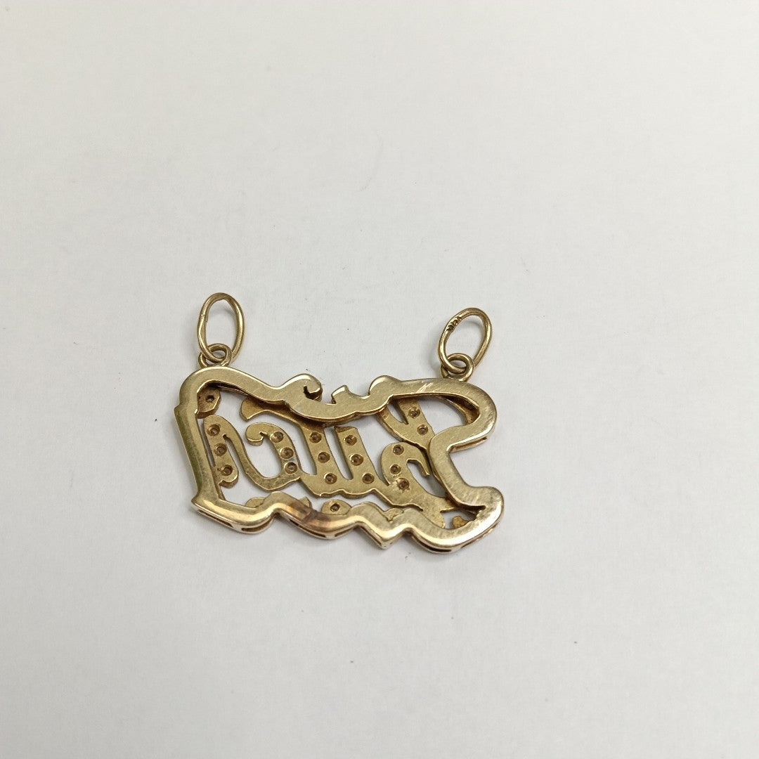 DIJE ORO,RODIADO 14 K 8,80 GRMS (SEMINUEVO)