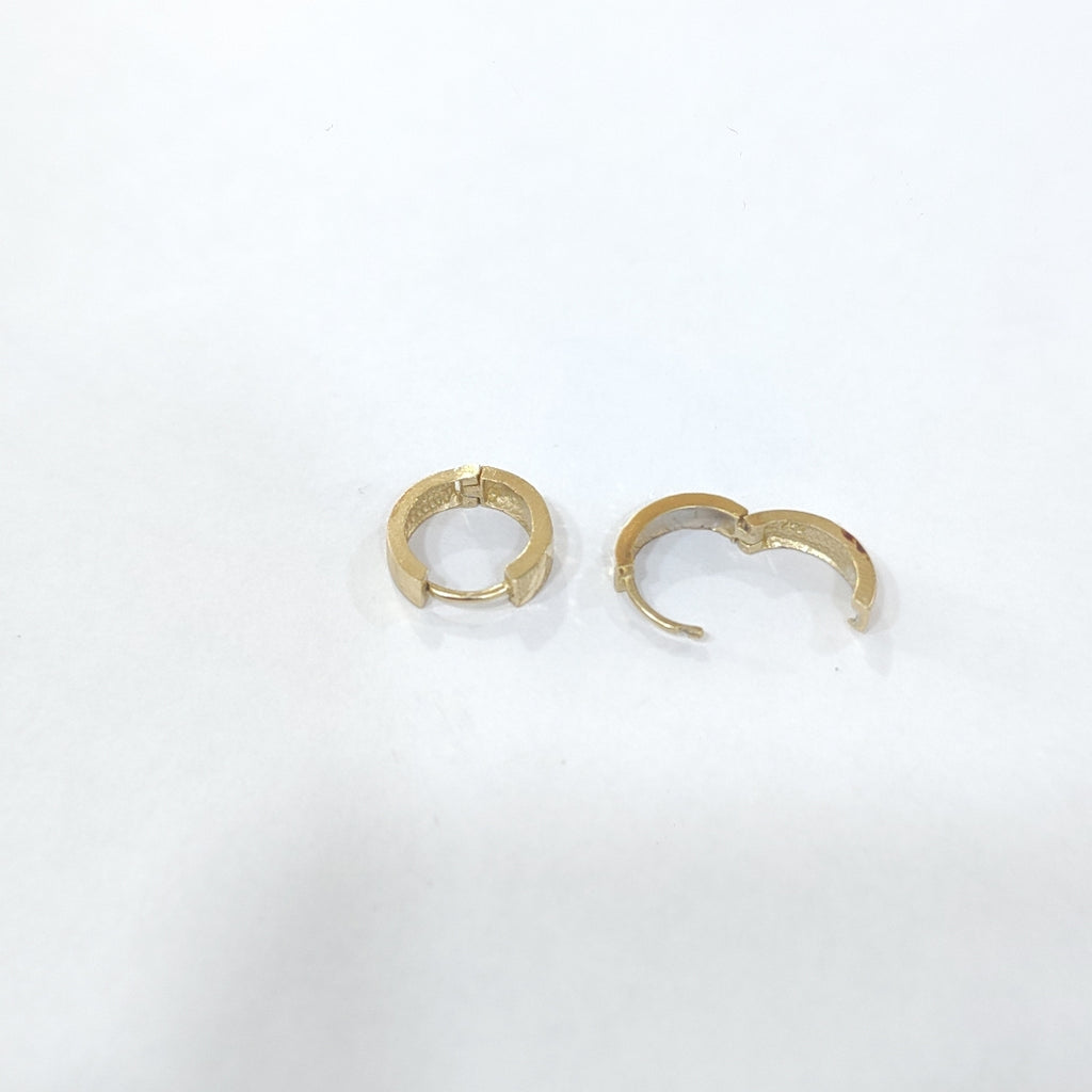 ARRACADAS PAR ORO 14 K 1.9 GRMS (SEMINUEVO)