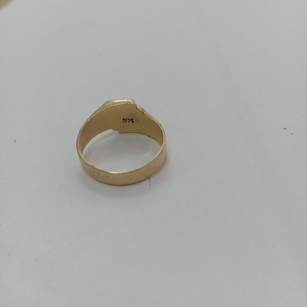 ANILLO DE GRADUACIÓN ORO 14 K 5.3 GRMS (SEMINUEVO)