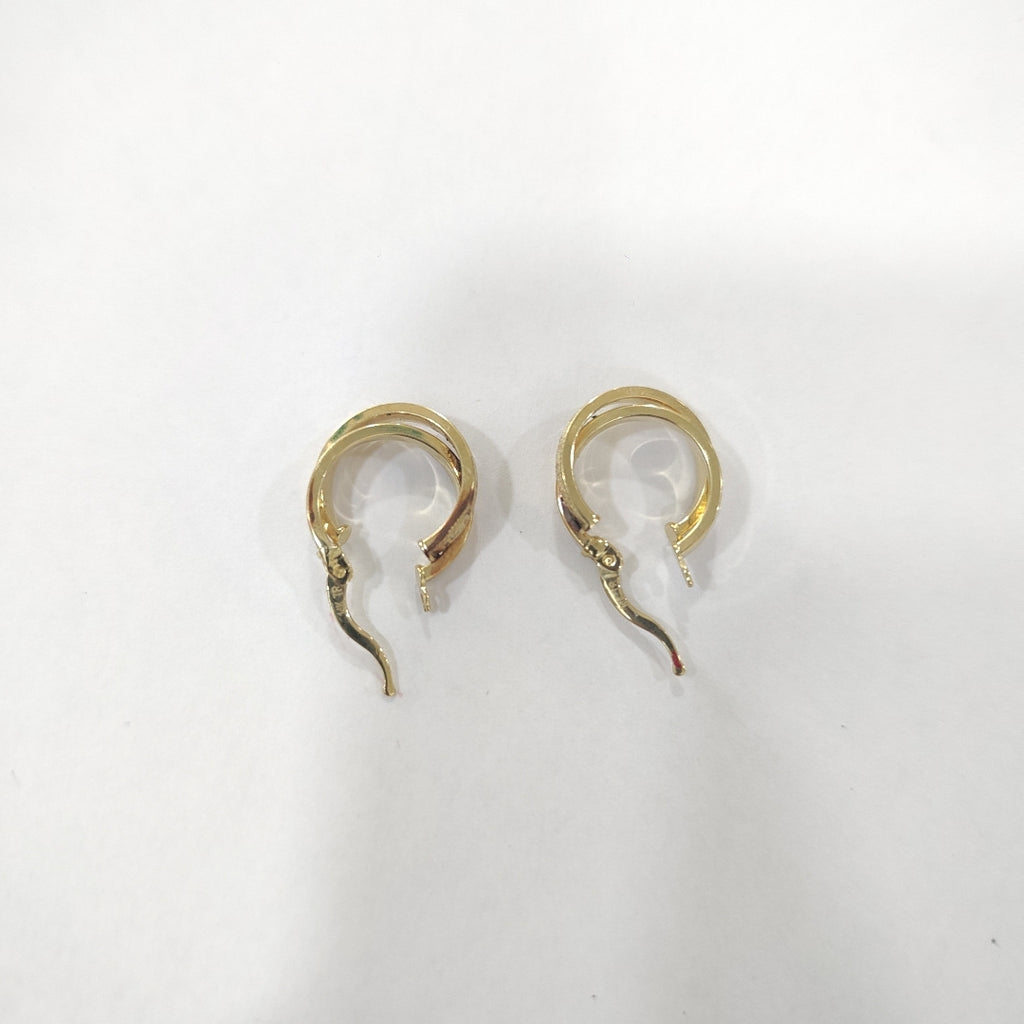 ARRACADAS PAR ORO 14 K 2.5 GRMS (SEMINUEVO)
