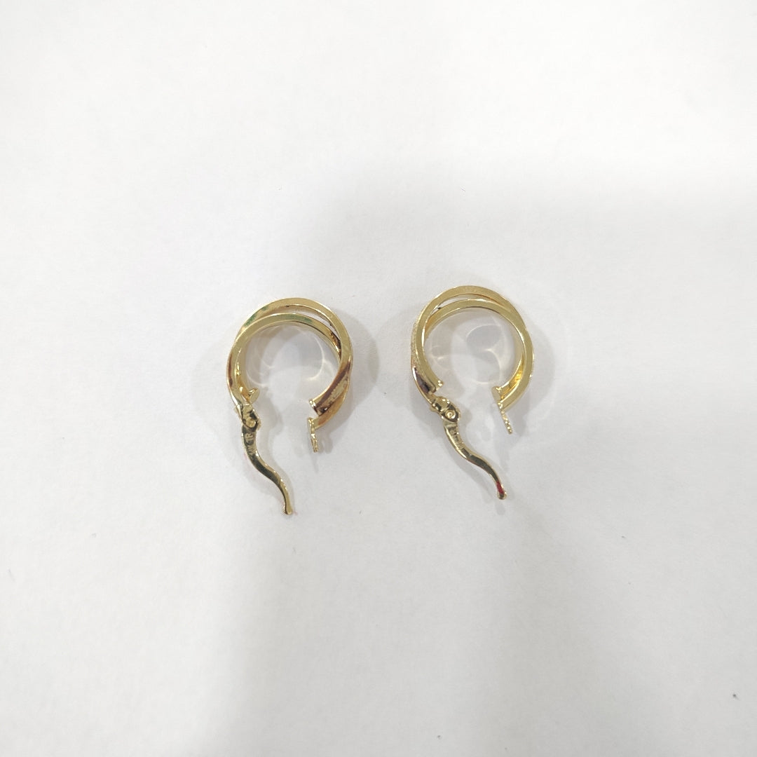 ARRACADAS PAR ORO 14 K 2.5 GRMS (SEMINUEVO)