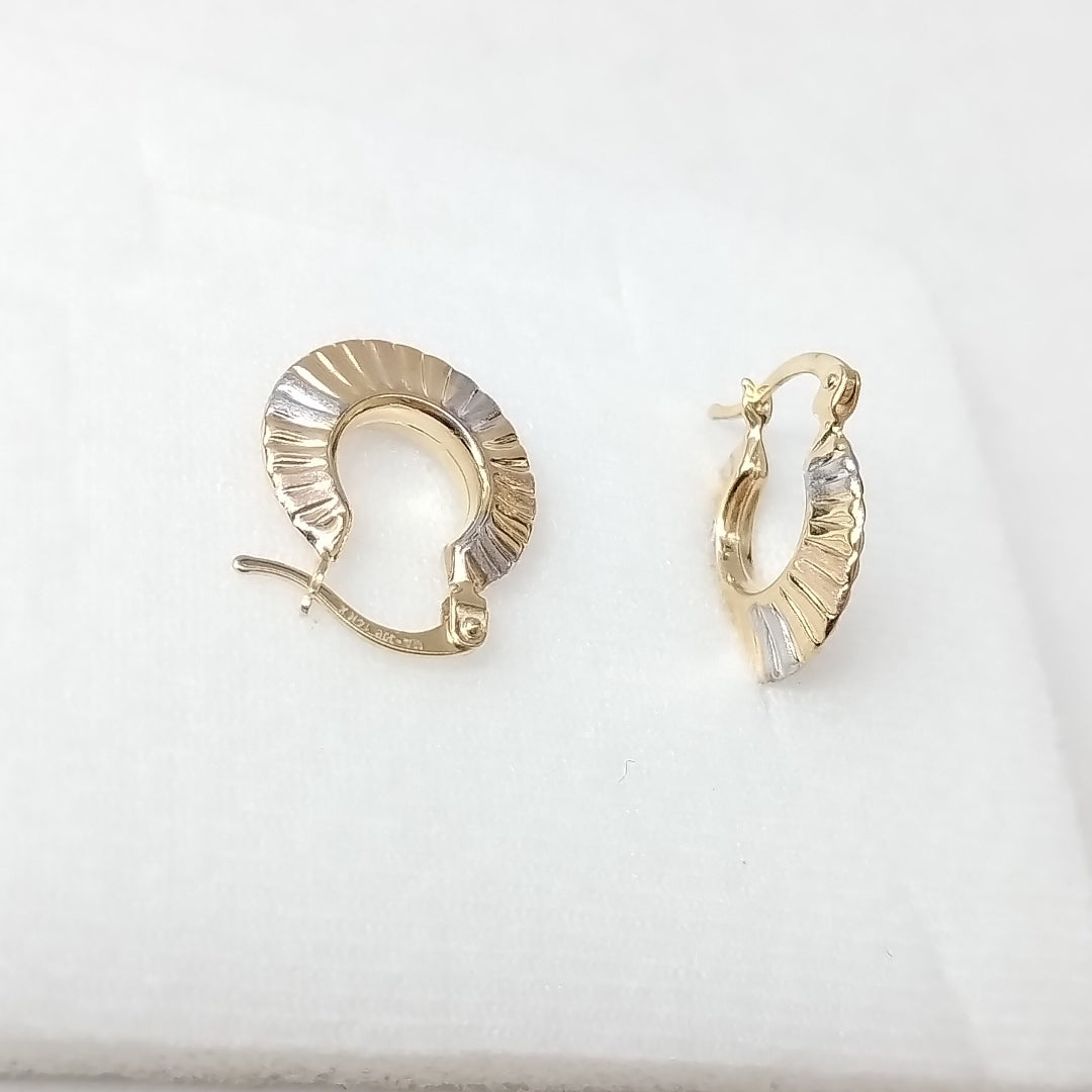 ARRACADAS ORO 14K 1.7 (NUEVO)