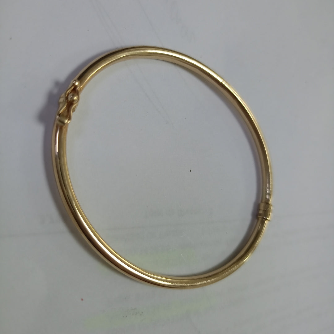 PULSERA RIGIDA ORO 14 K 2.7 GRMS (SEMINUEVO)