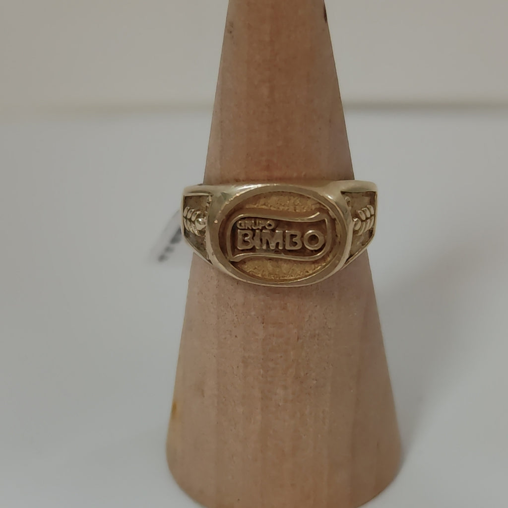 ANILLO CONMEMORATIVO ORO 14 K 10.2 GRMS (SEMINUEVO)