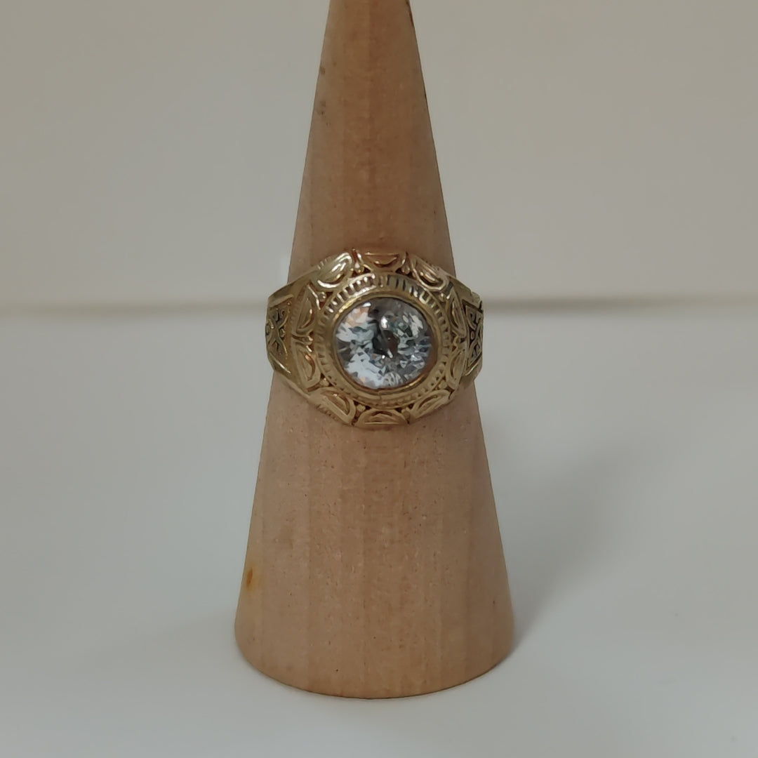 ANILLO ORO 10 K 5.8 GRMS (SEMINUEVO)
