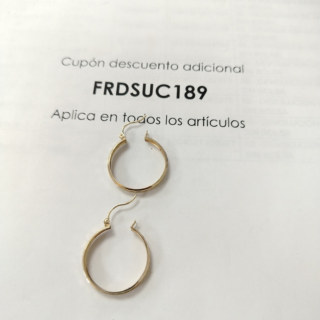 ARRACADAS PAR ORO 10 K 2.2 GRMS (SEMINUEVO)