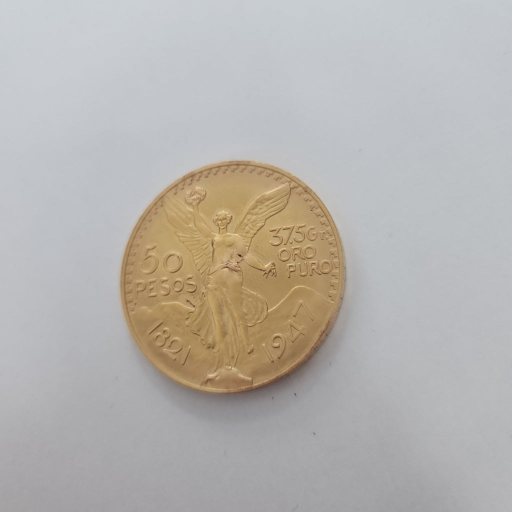 K1 41.6 GRMS 21 K IDENTIFICACIÓN MONEDA NOMINATIVA MONEDAS PESOS 50 PESOS (SEMINUEVO)