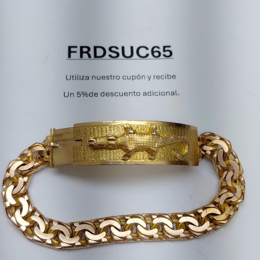 ESCLAVA ORO 14 K 54.7 GRMS (SEMINUEVO)