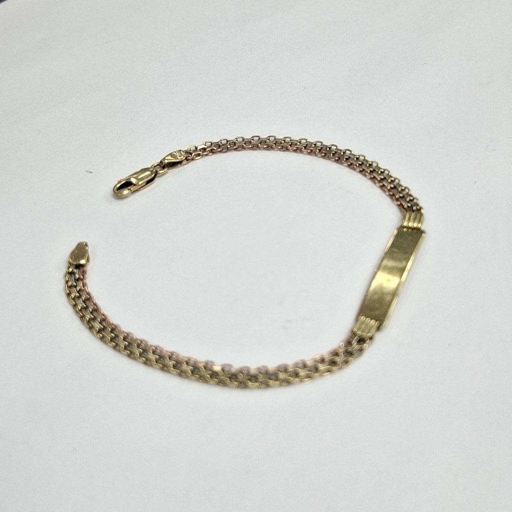 ESCLAVA ORO,ORO COMBINADO 14 K 6,50 GRMS (SEMINUEVO)