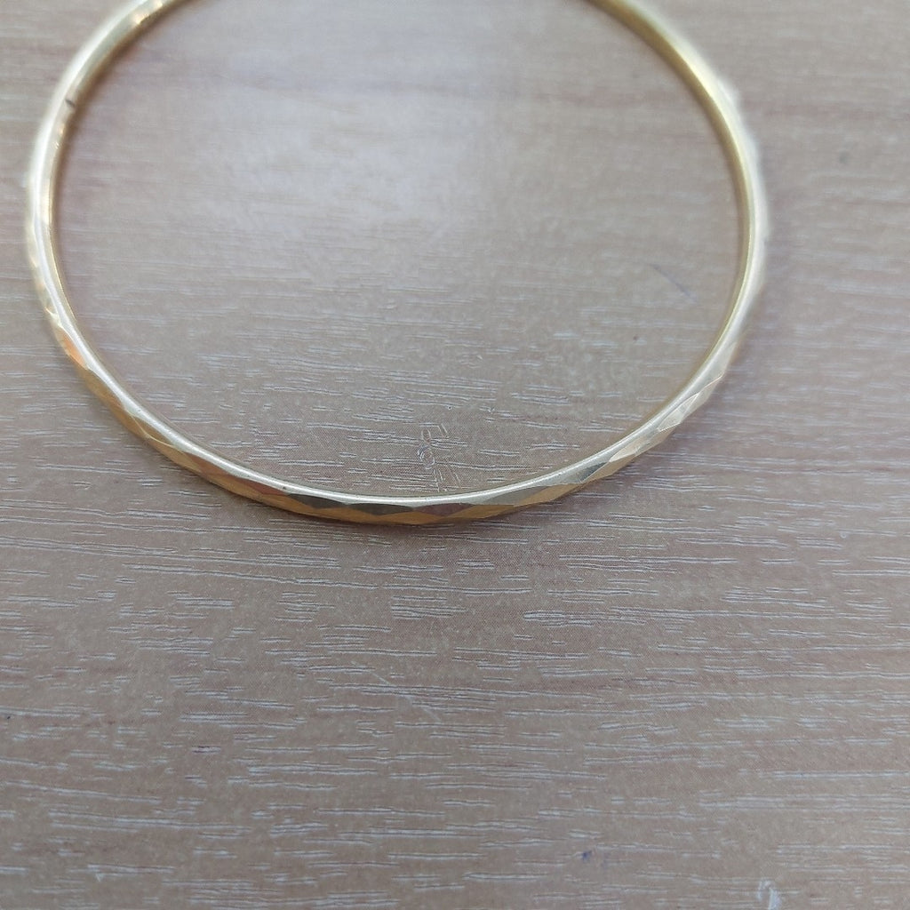 PULSERA RIGIDA ORO 14 K 6.5 GRMS (SEMINUEVO)