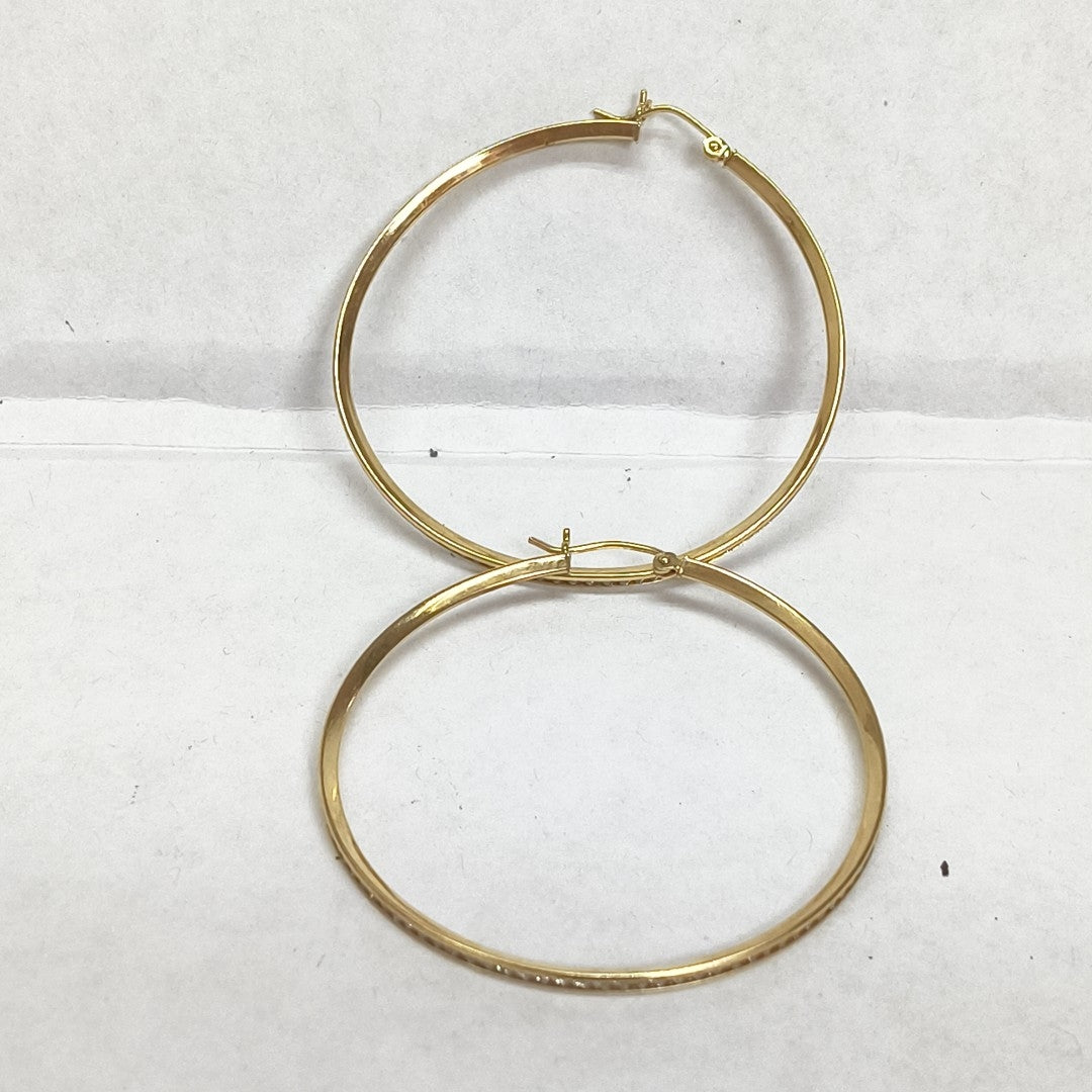 ARRACADAS PAR ORO 10 K 4.4 GRMS (SEMINUEVO)