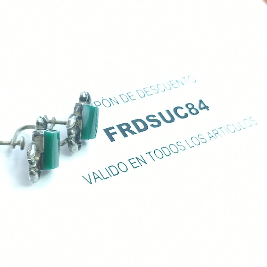 ARETES PAR PLATA 8,80 GRMS (SEMINUEVO)