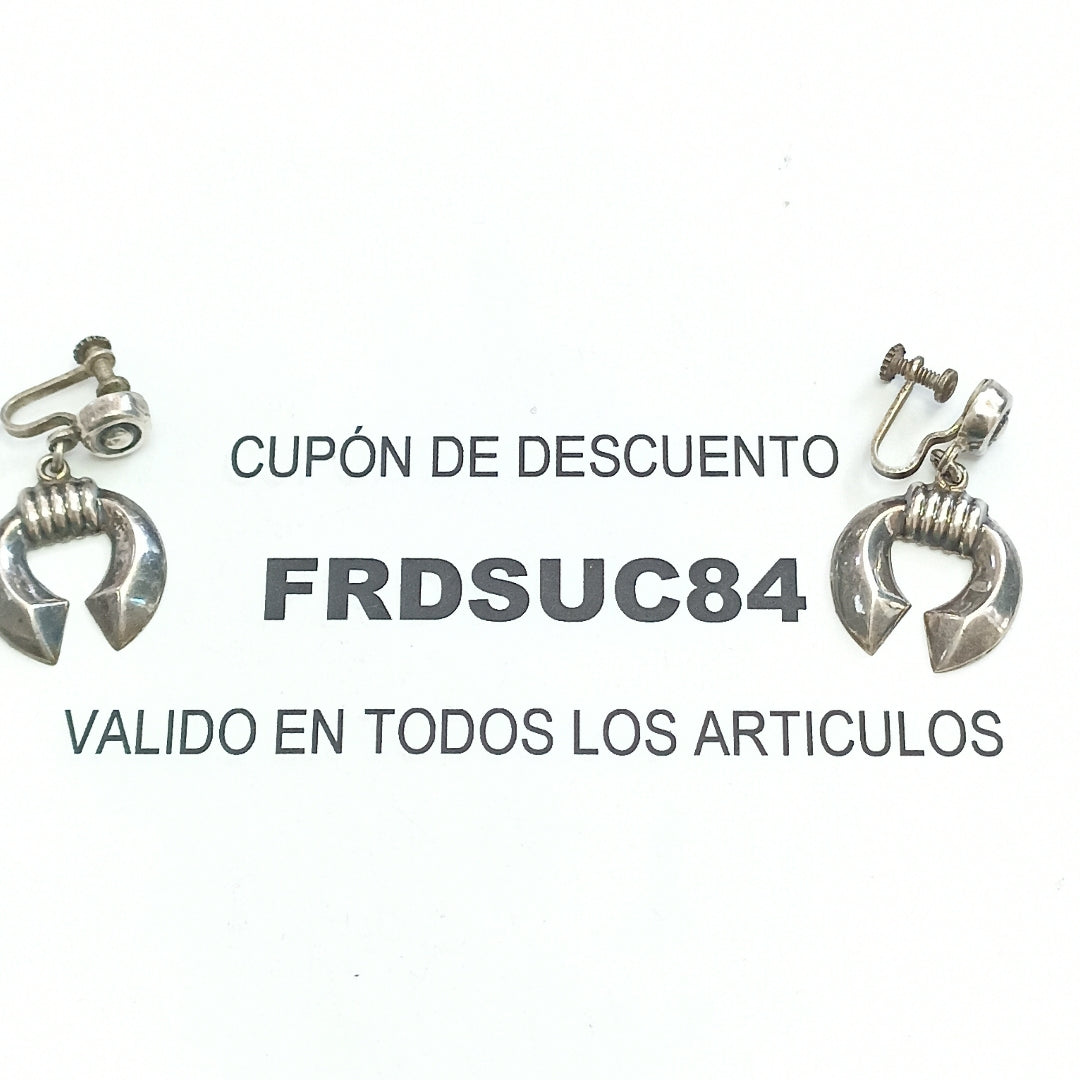 ARETES PAR PLATA 4,10 GRMS (SEMINUEVO)