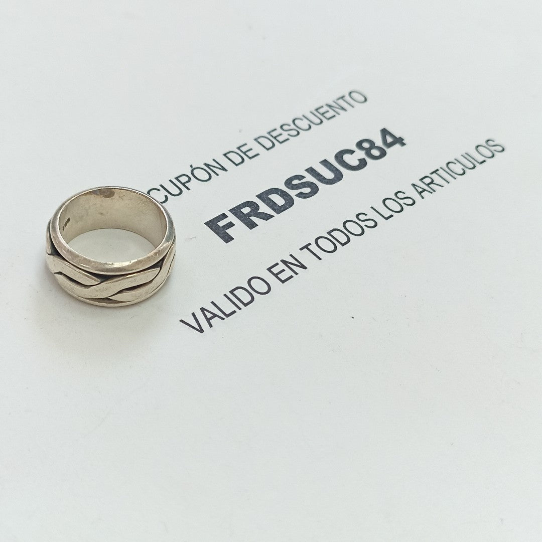 ANILLO PLATA 10,20 GRMS (SEMINUEVO)