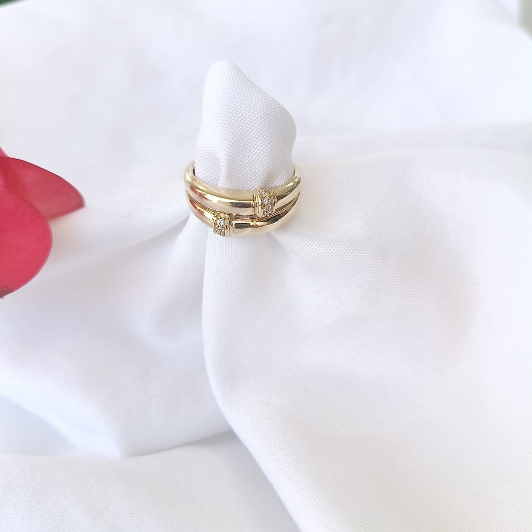 ANILLOS DAMA ORO 14K 1.9 (NUEVO)