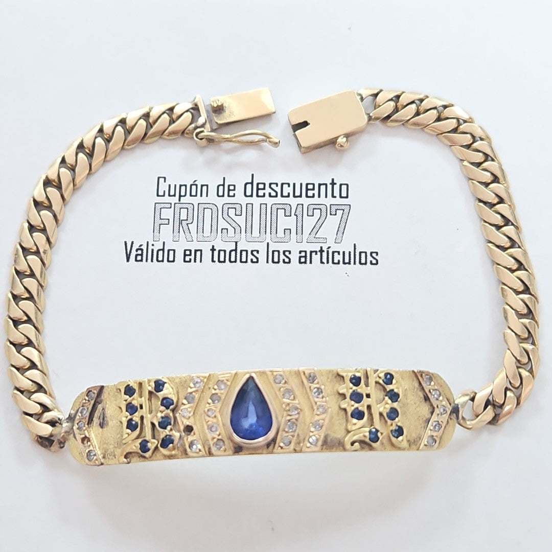 ESCLAVA ORO 14 K 23.2 GRMS (SEMINUEVO)