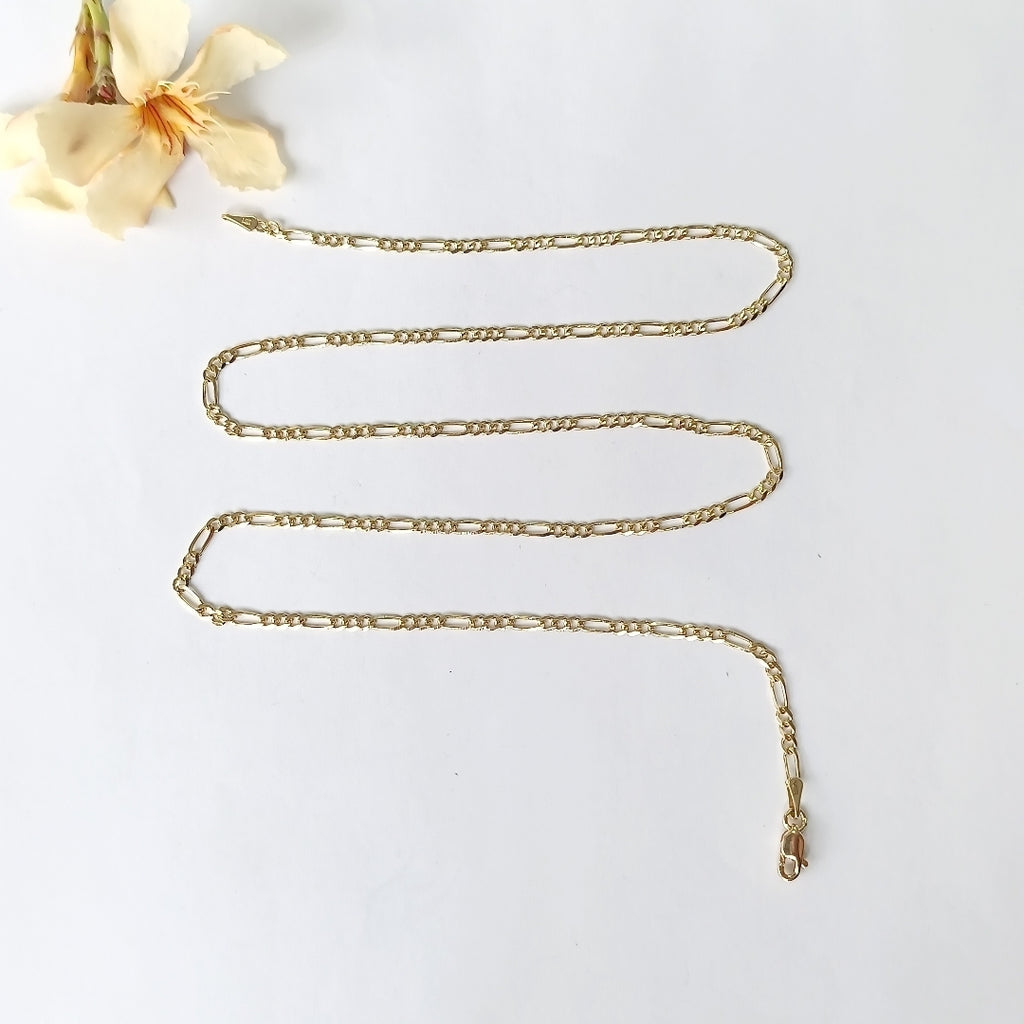 CADENAS 3X1 ORO 14K 55 CM 5.2 GR (NUEVO)