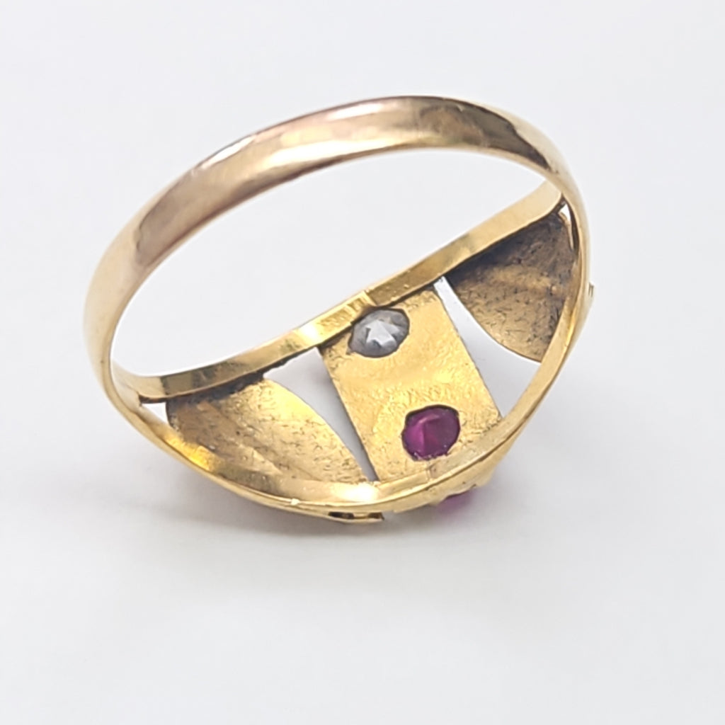 ANILLO ORO 10 K 2,30 GRMS (SEMINUEVO)