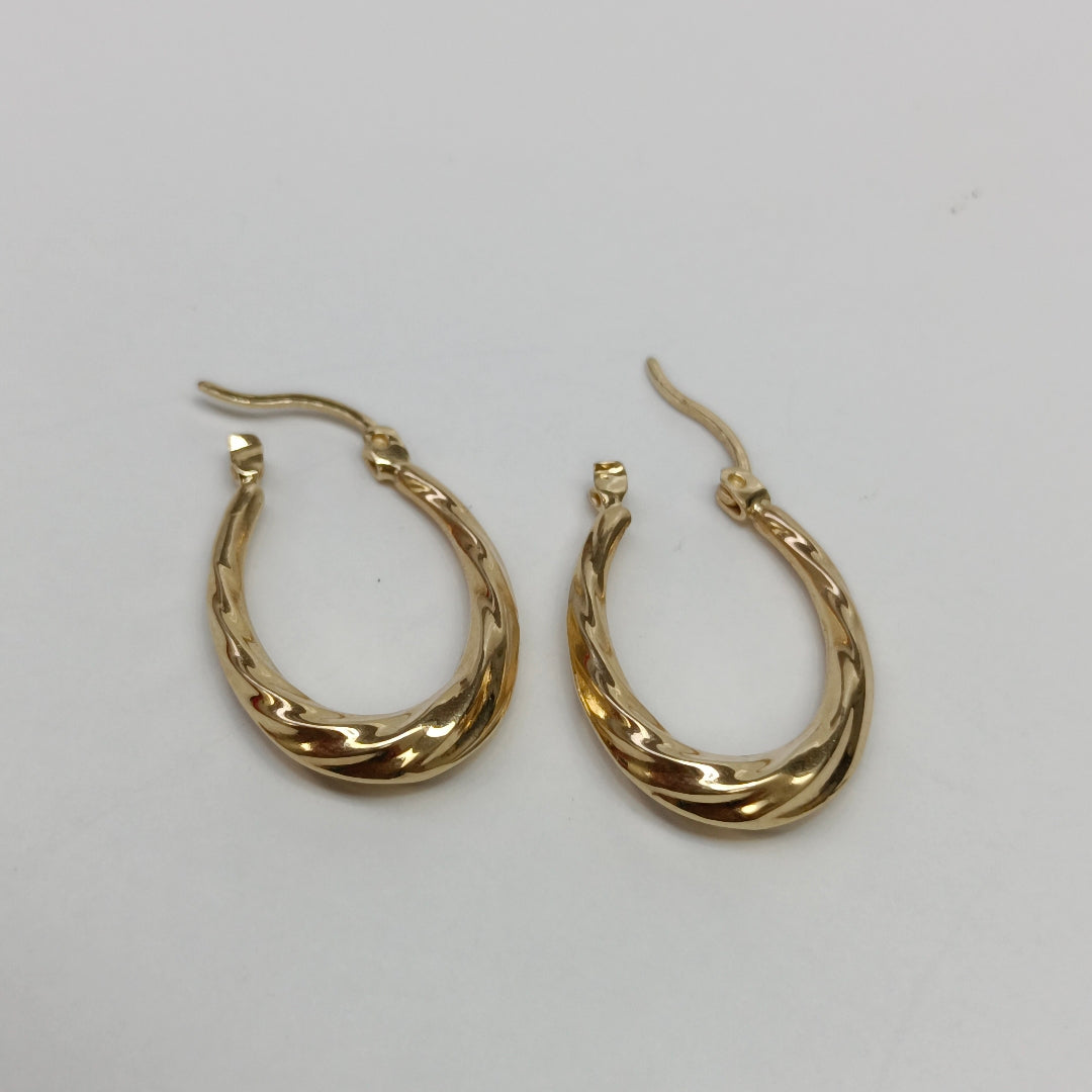 ARRACADAS PAR ORO 14 K 2,00 GRMS (SEMINUEVO)