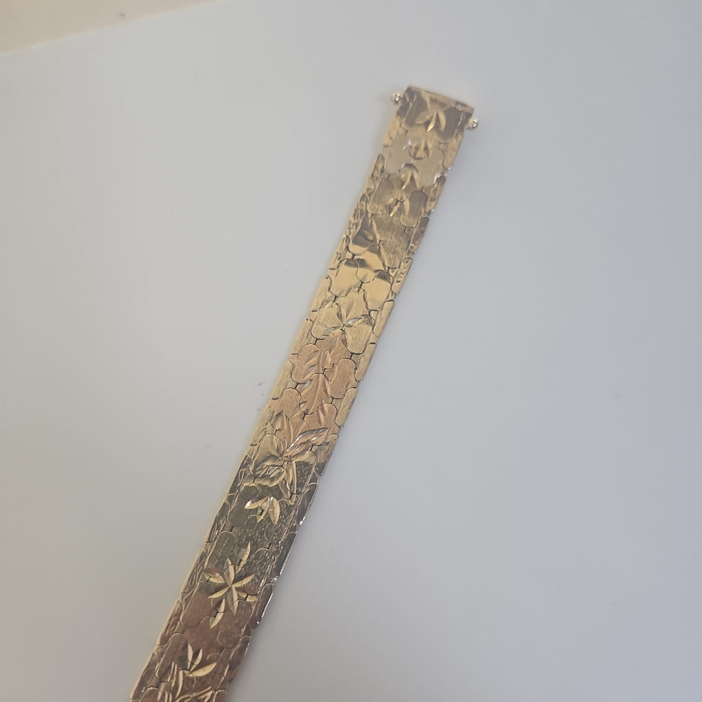 PULSERA RIGIDA ORO 8 K 20,70 GRMS (SEMINUEVO)