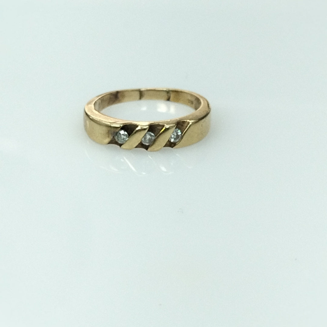 ANILLO ORO 14 K 3.1 GRMS (SEMINUEVO)