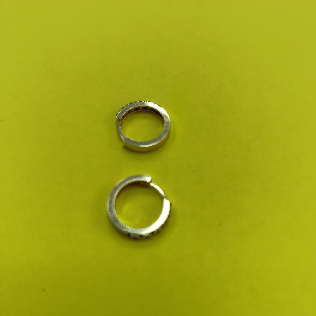 ARRACADAS PAR ORO 14 K 1.7 GRMS (SEMINUEVO)
