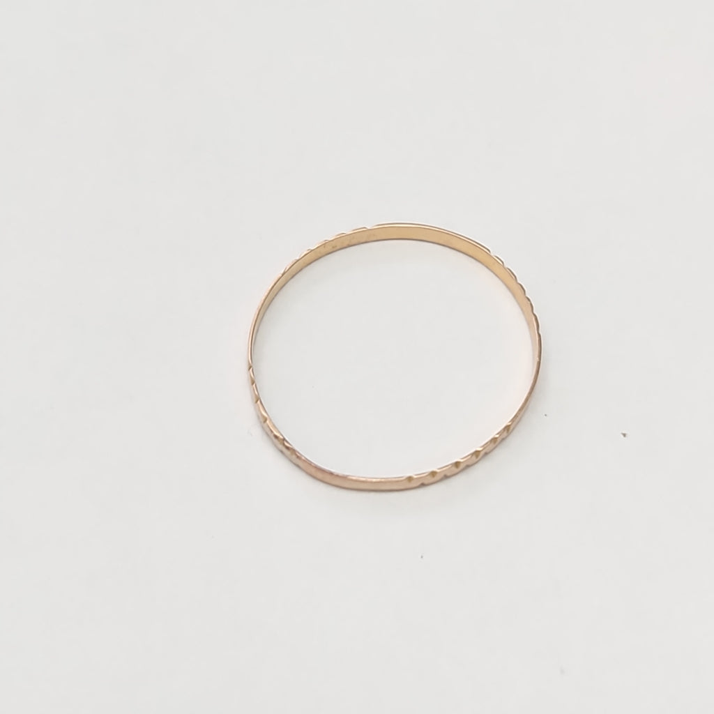 ANILLO ORO 8 K 0,30 GRMS (SEMINUEVO)