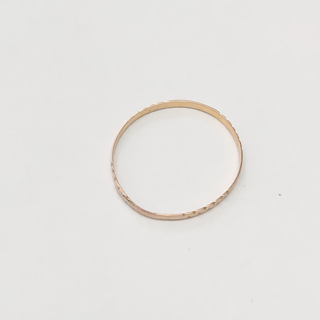ANILLO ORO 8 K 0,30 GRMS (SEMINUEVO)