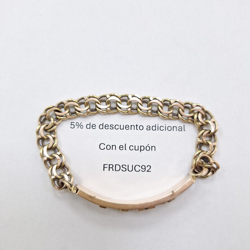 ESCLAVA ORO 10 K 20 GRMS (SEMINUEVO)