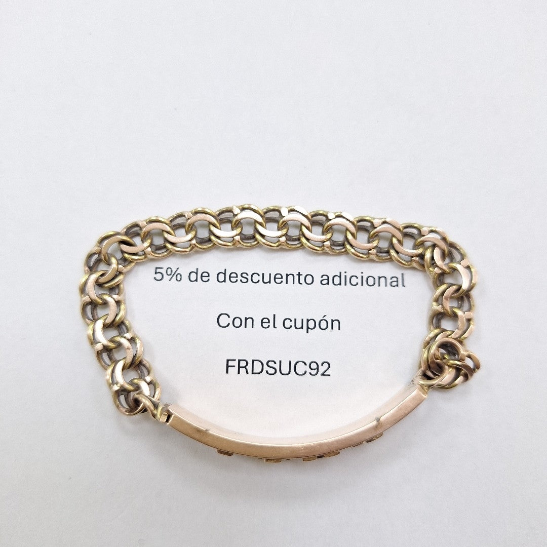ESCLAVA ORO 10 K 20 GRMS (SEMINUEVO)
