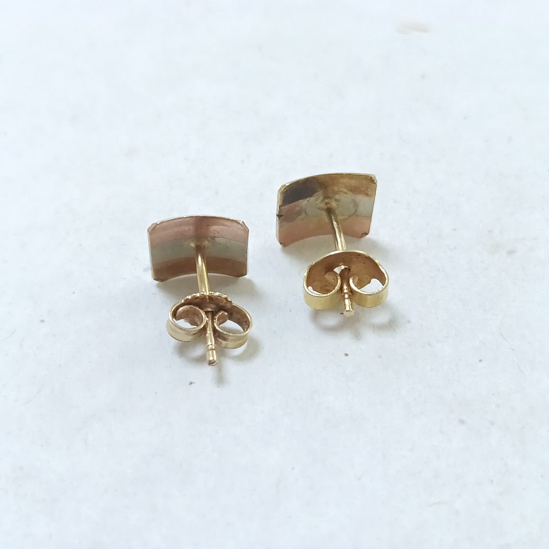 ARETES PAR ORO 10 K 1,10 GRMS (SEMINUEVO)