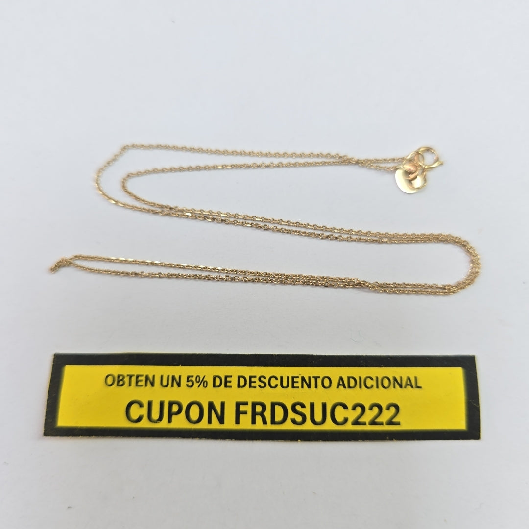 CADENA ORO 10 K 1.3 GRMS (SEMINUEVO)