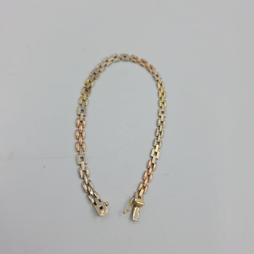 PULSERA ORO 14 K 6.8 GRMS (SEMINUEVO)