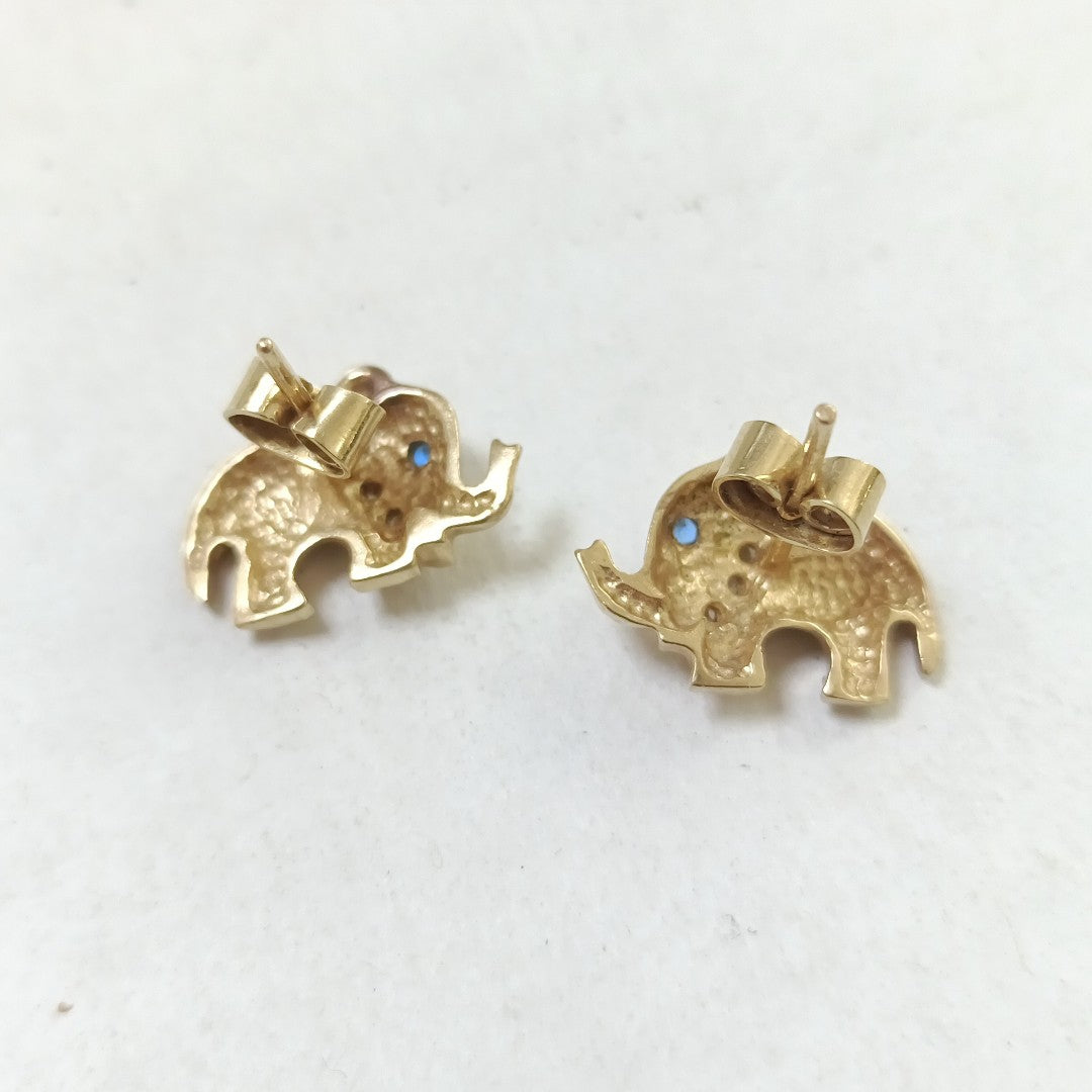 ARETES PAR ORO 10 K 3,60 GRMS (SEMINUEVO)