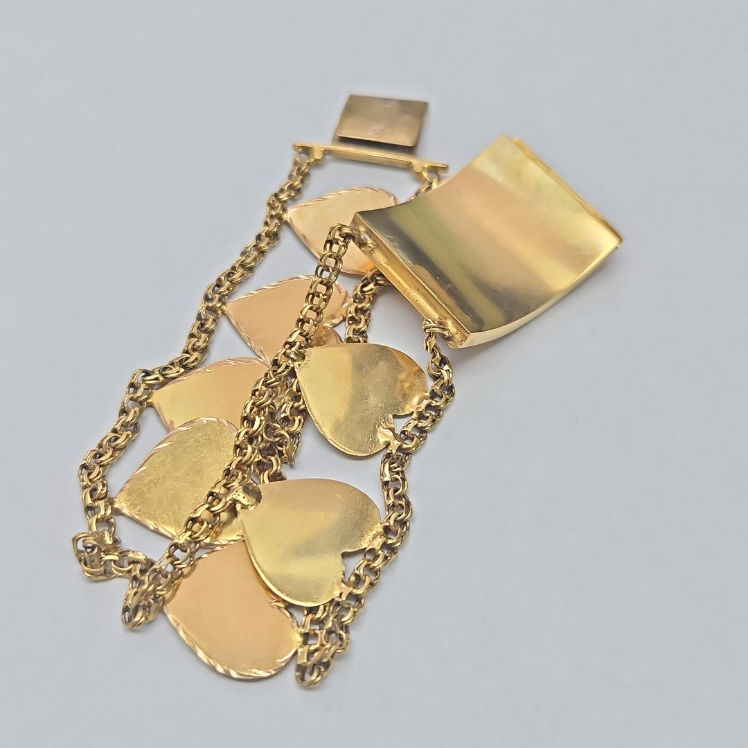 PULSERA ORO 10 K 21,00 GRMS (SEMINUEVO)