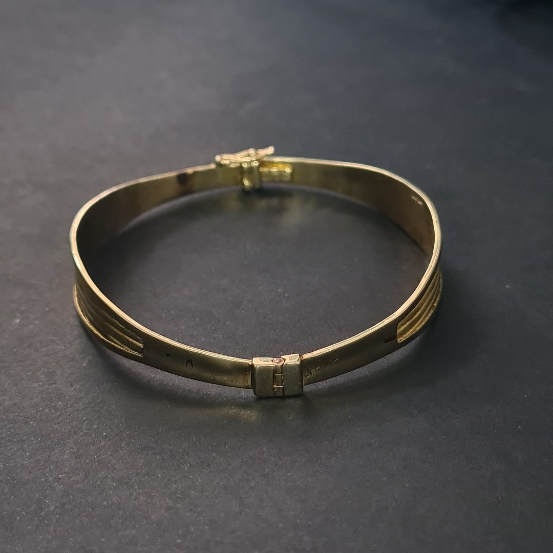 PULSERA RIGIDA ORO 14 K 15,90 GRMS (SEMINUEVO)
