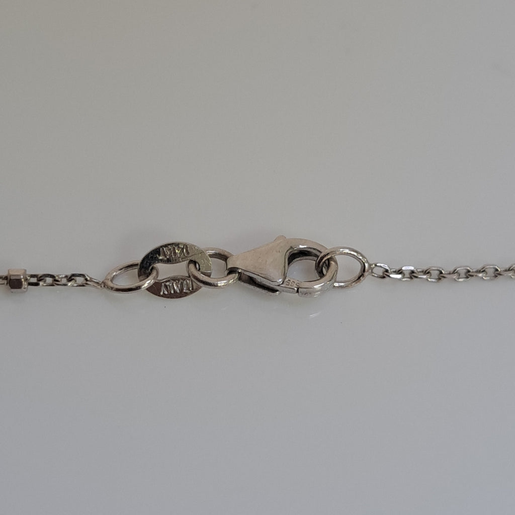 GARGANTILLA ORO BLANCO 14 K 1,90 GRMS (SEMINUEVO)