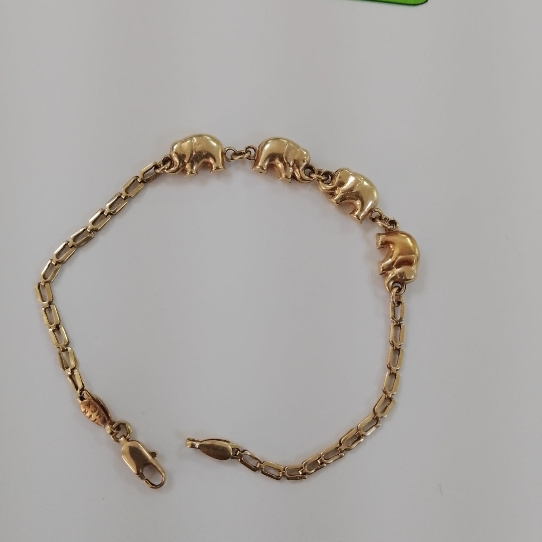 PULSERA ORO 14 K 4.7 GRMS (SEMINUEVO)