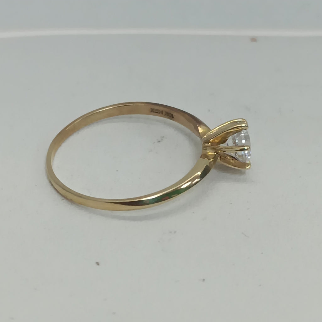 SOLITARIO ORO 10 K 1.5 GRMS (SEMINUEVO)