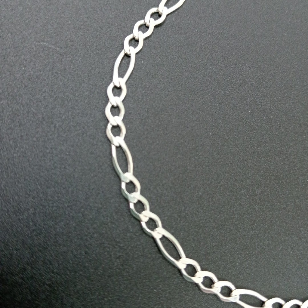 PULSERA TEJIDO 3X1 PLATA .925 21 CM 3.2 GR (NUEVO)