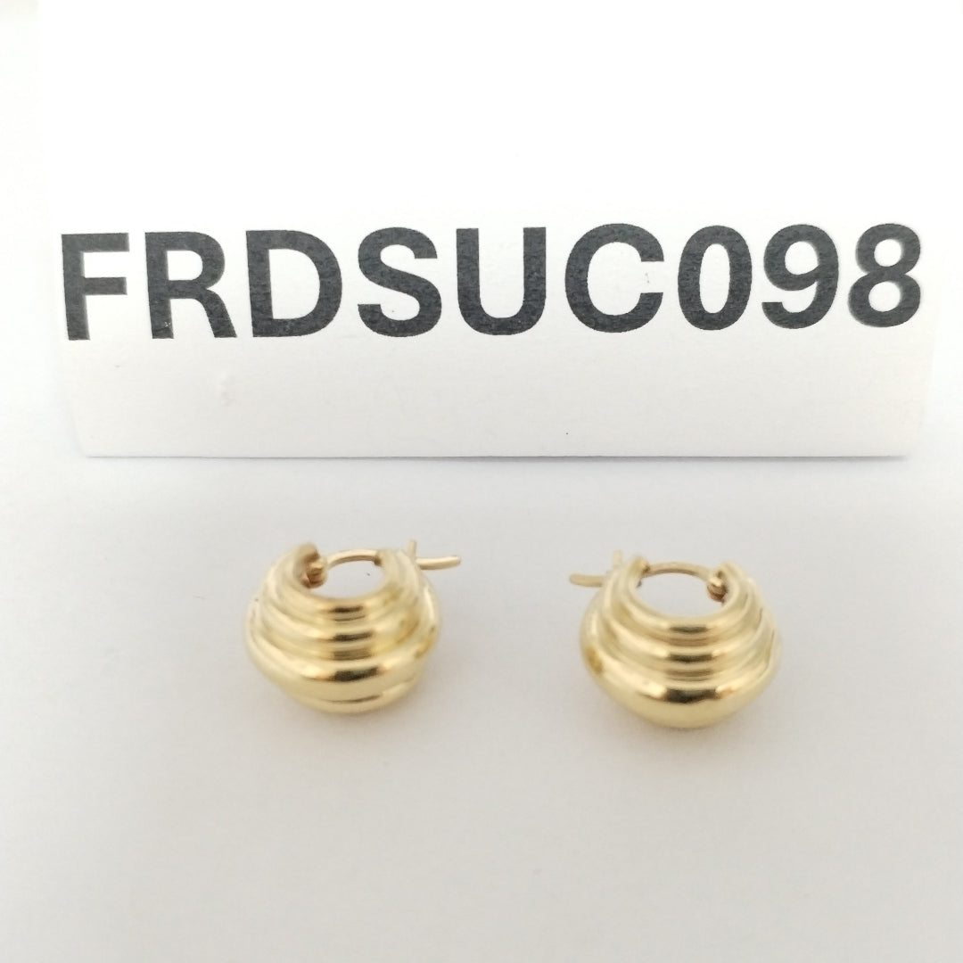 ARETES PAR ORO 14 K 3.3 GRMS (SEMINUEVO)
