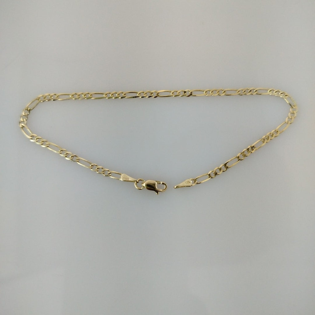 PULSERAS 3X1 ORO 14K 21 CM 2.1 GR (NUEVO)