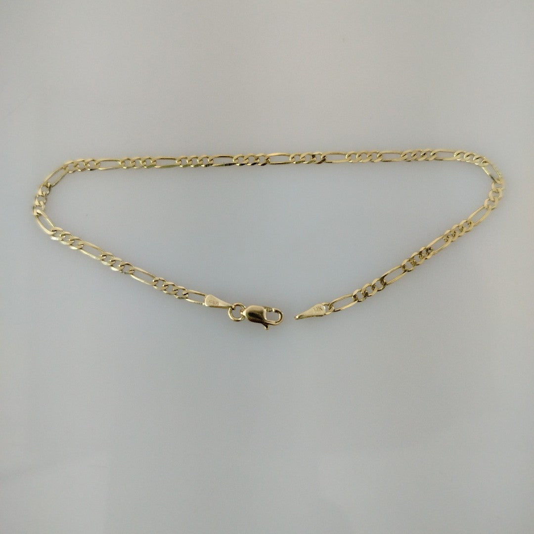 PULSERAS 3X1 ORO 14K 21 CM 2.1 GR (NUEVO)